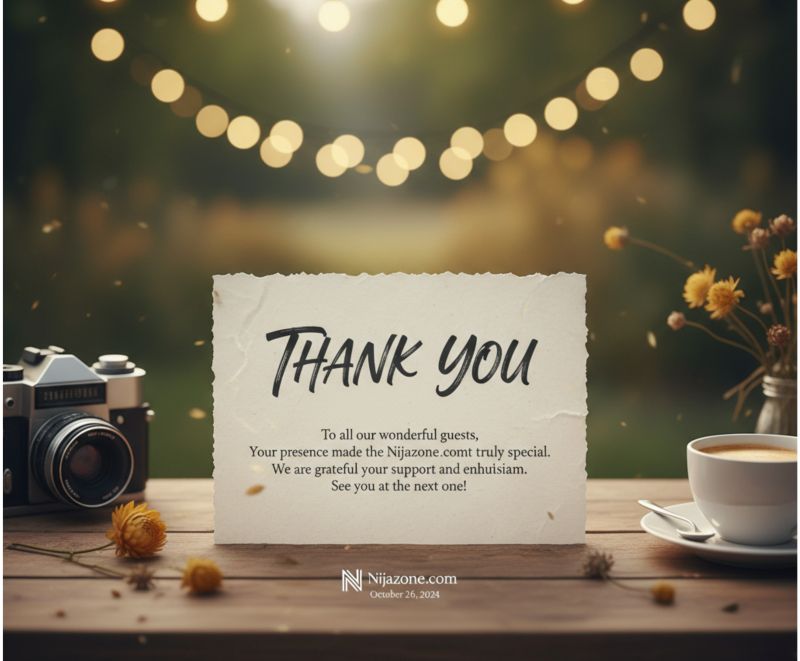 You Have Earned Our Gratitude