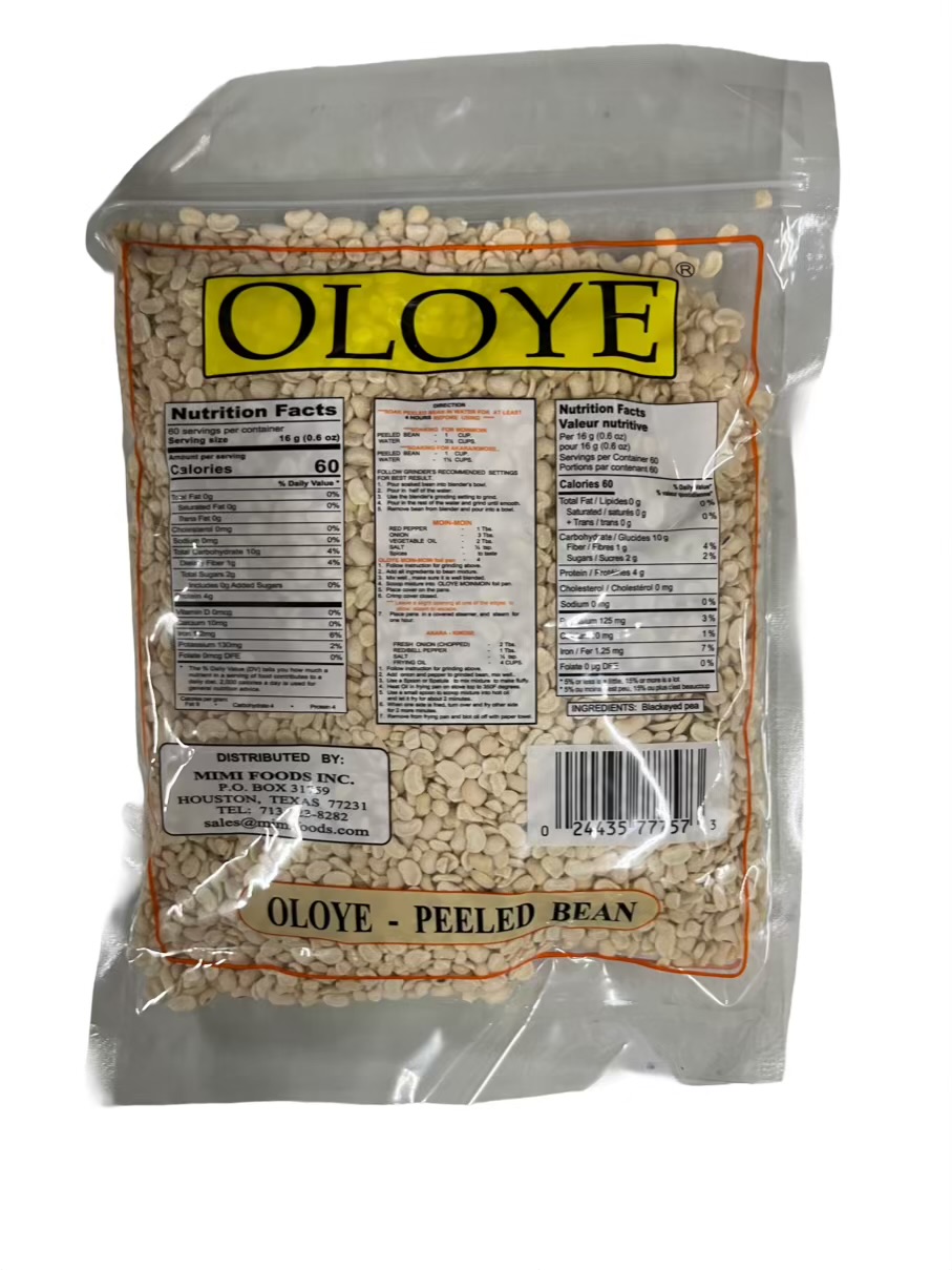 OLOYE PELLER BEANS