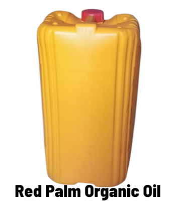 RED PALM ORGANIC OIL (Bulk/Parcel) 1 gallon of 25 L (25 KG))
